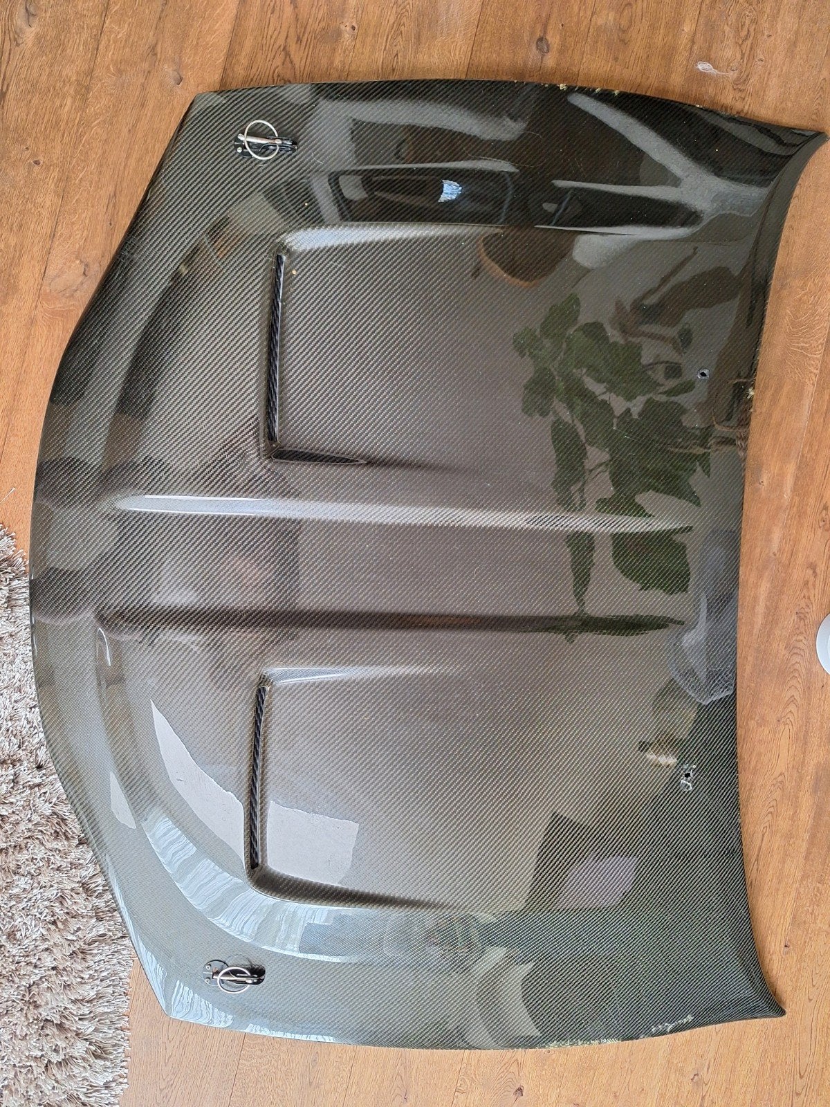 Vis racing carbon motorkap 2G eclipse, Auto-onderdelen, Ophalen, Gebruikt, Voor, Mitsubishi