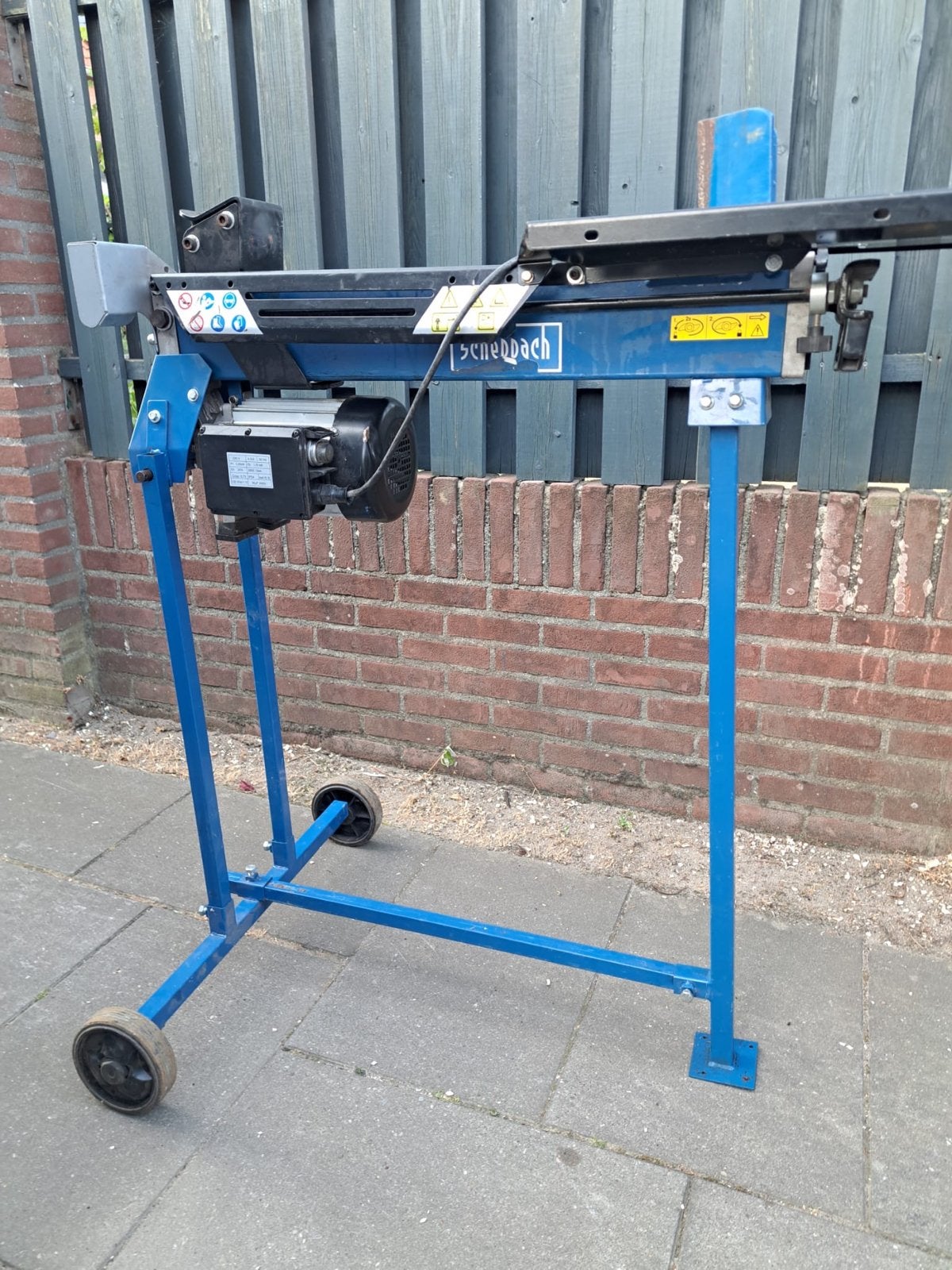 7 Ton  Scheppach Houtklover - Krachtige en Betrouwbare Hulp, Tuin en Terras, Ophalen