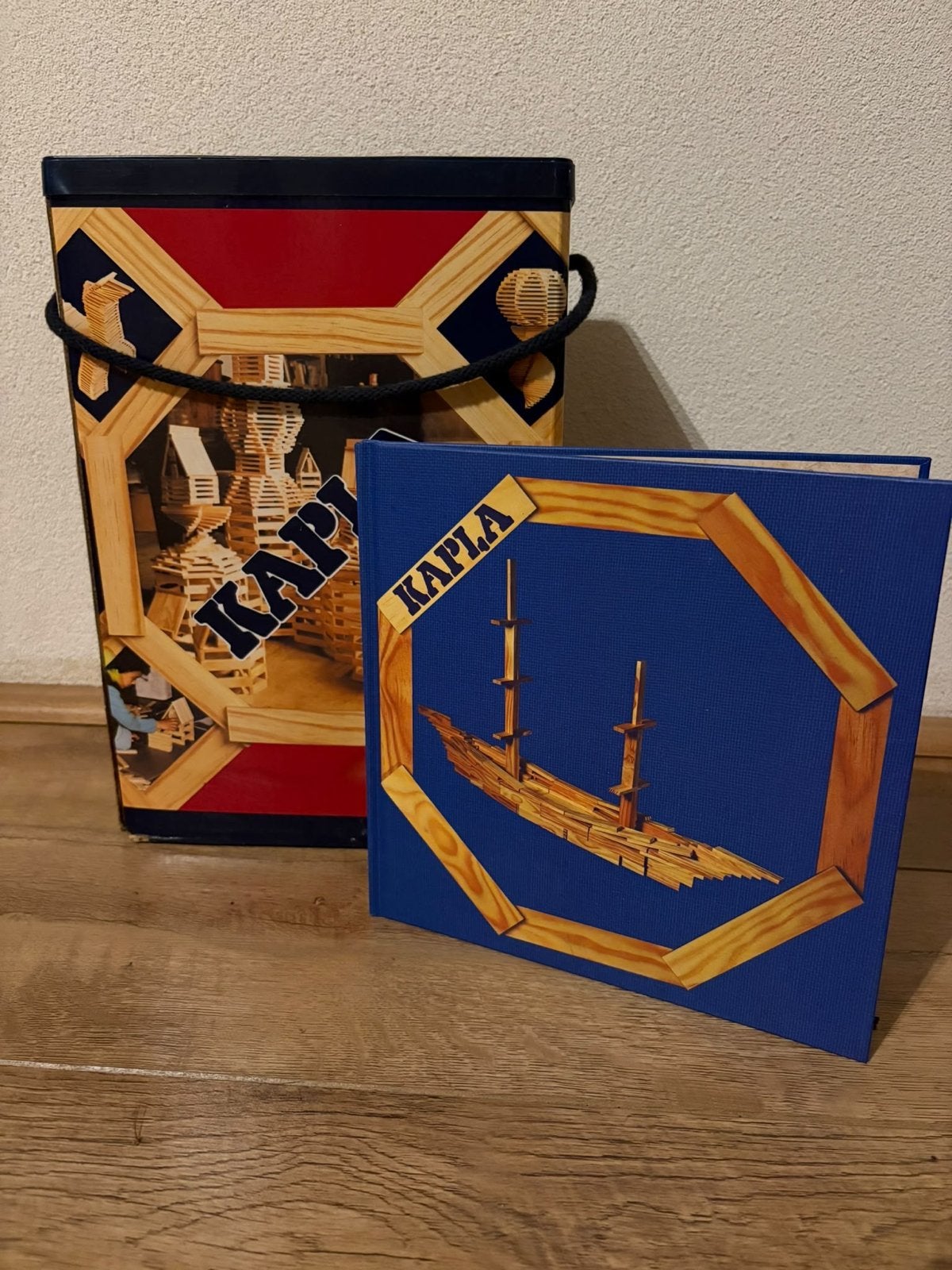KAPLA blokken 200 stuks + nieuw bouwboek, Kinderen en Baby's, Ophalen, Gebruikt, Overige merken