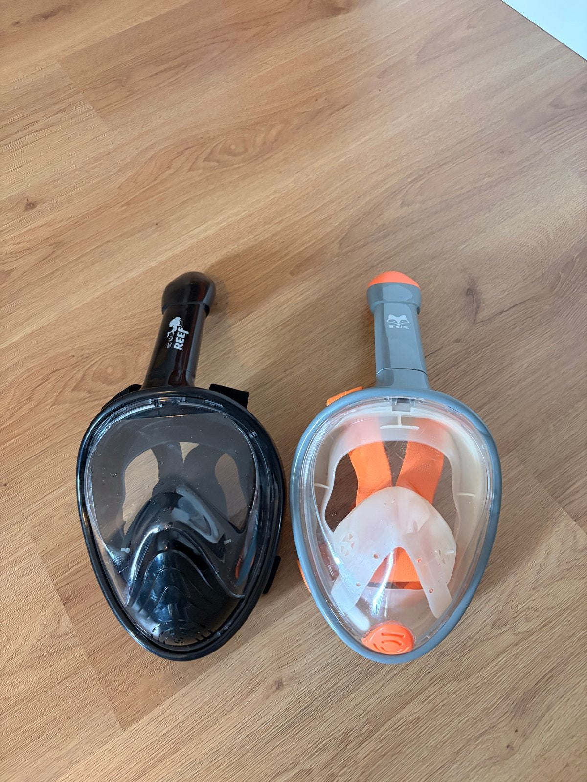 Duikbrillen/Snorkels - Full Face Mask (2 stuks), Ophalen, Gebruikt, Duikbril of Snorkel