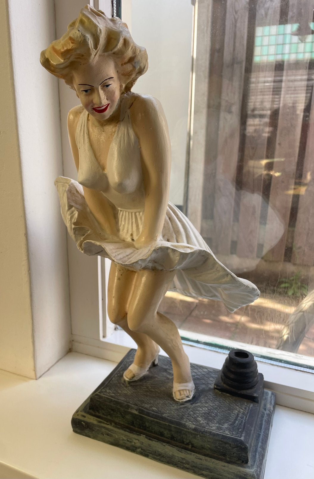 Vintage beeld van Marilyn Monroe, Ophalen, Kunststof, 20 - 50 cm, Beeld