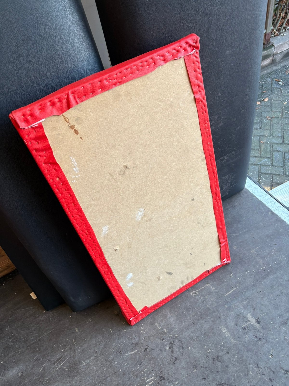Kussens voor aan een paal  of muur of boot of dergelijke, Voor boksen, Gebruikt, Ophalen of Verzenden, Kussens