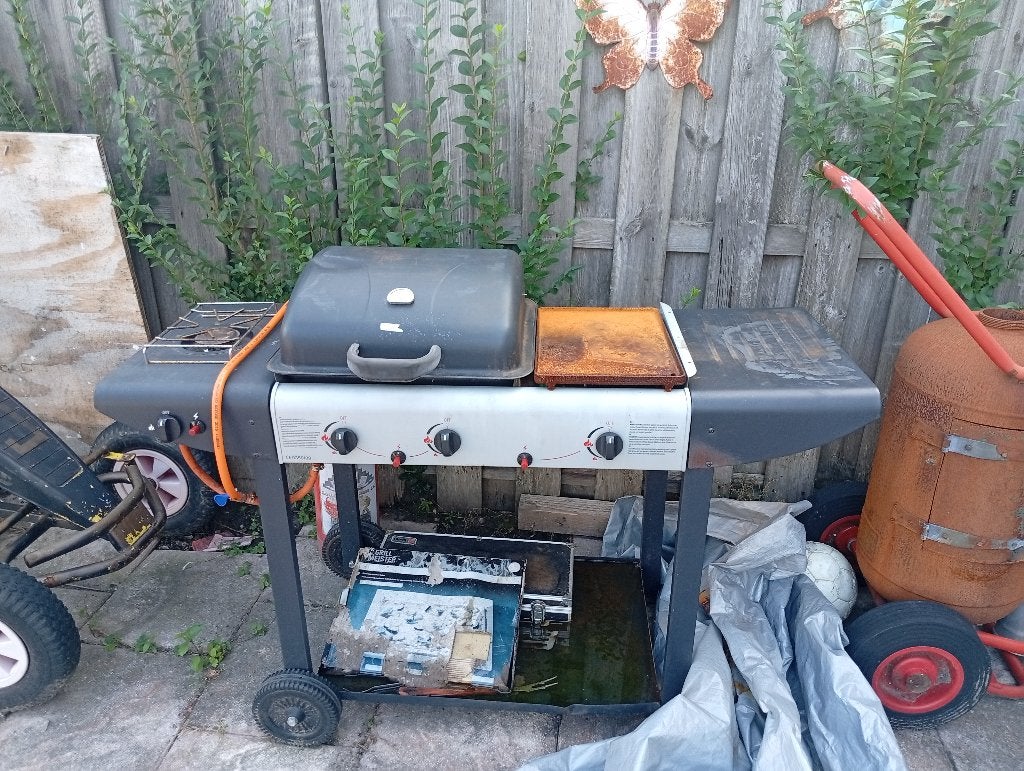 Barbecue, Ophalen, Gebruikt