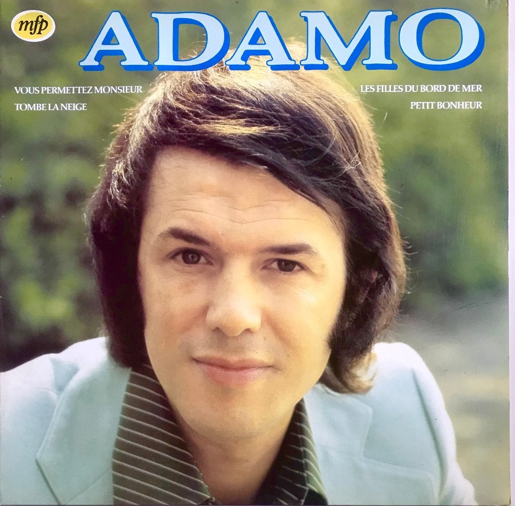 Adamo - Adamo lp, Ophalen of Verzenden, Zo goed als nieuw, 7 inch, LP