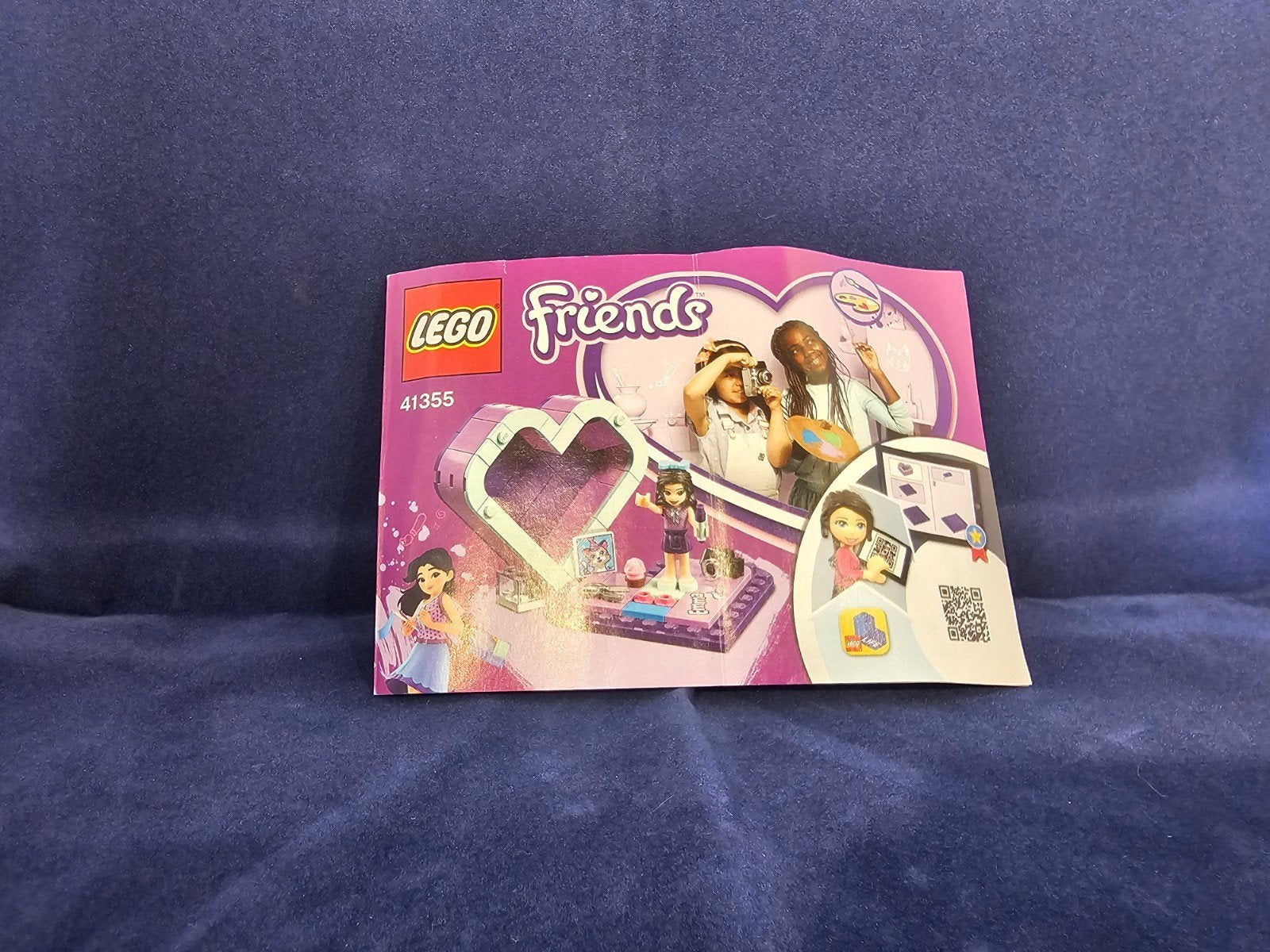 LEGO Friends Emma's hartvormige zomerdoos 41385, Gebruikt, Lego, Friends, Ophalen of Verzenden