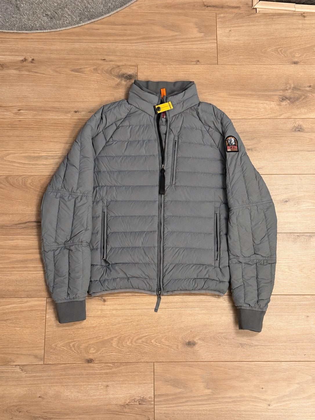 Parajumpers Varsity 2017/2018 – Grijs – PJS Winterjas, Verzenden, Zo goed als nieuw, Grijs