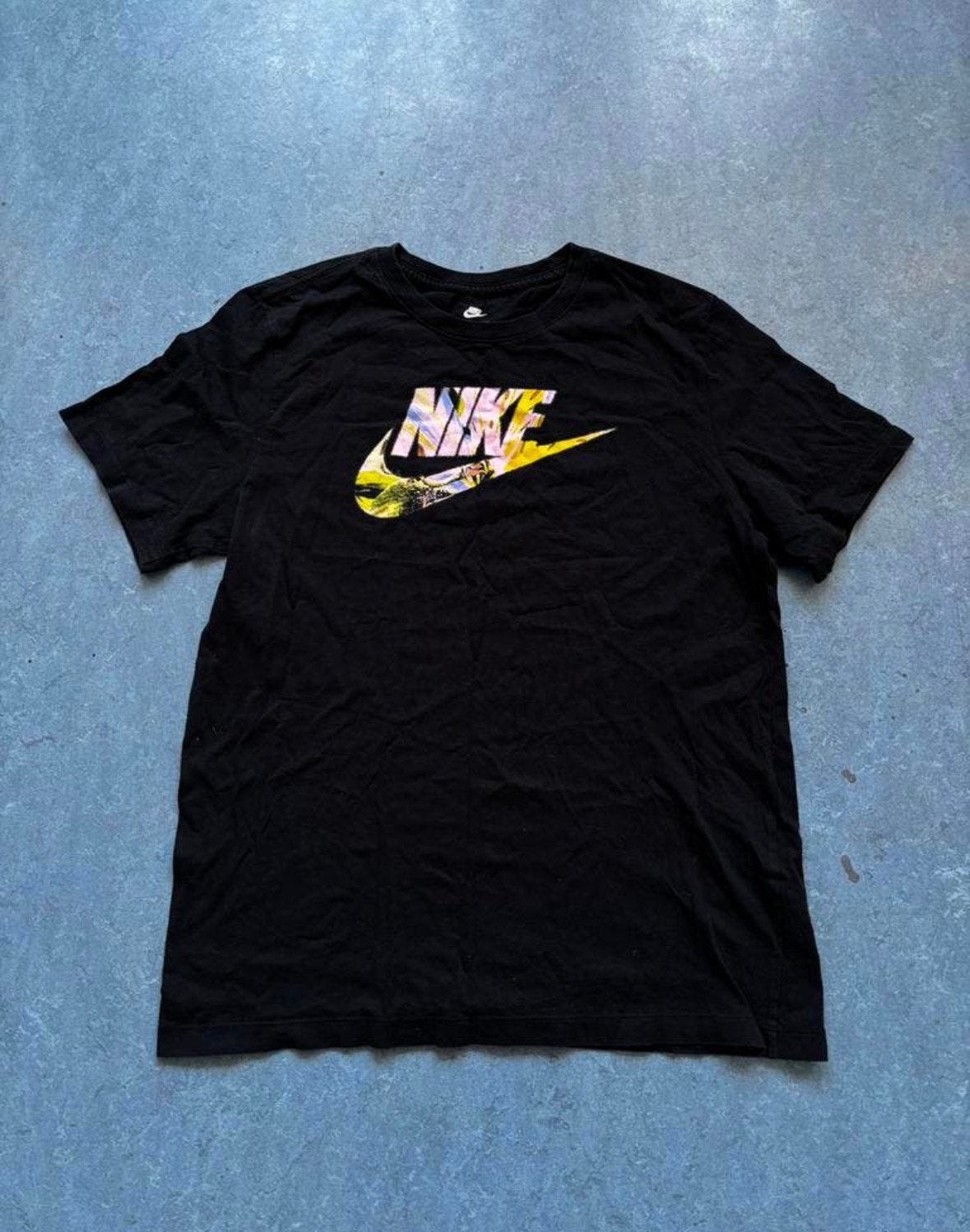 Nike t-shirt, Verzenden, Zo goed als nieuw, Maat 52/54 (L), Zwart