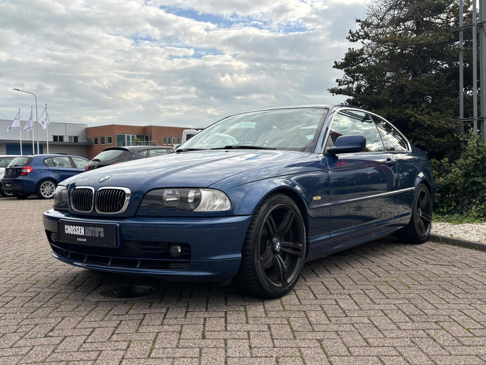 BMW 3-serie Coupé 320Ci, Airco, Clima, Cruise, NAP, 1e eig!, Gebruikt, Zwart, Blauw, Origineel Nederlands