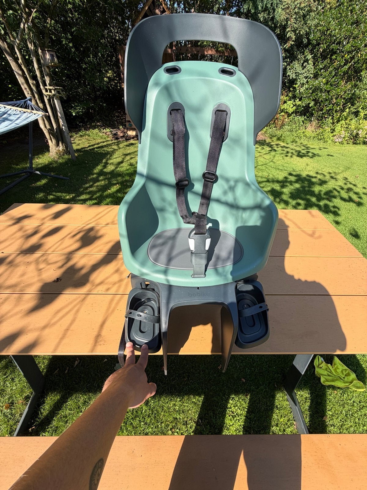 Bobike Go Maxi fietszitje - Achterzitje, Ophalen, Achterzitje, Voetsteuntjes, 9 t/m 18 kg