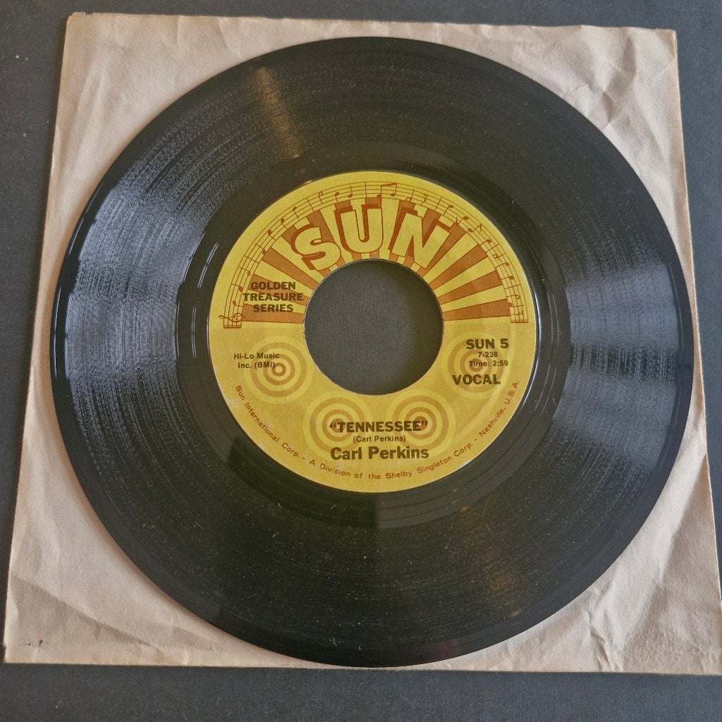 carl perkins tennessee (2), Verzenden, Gebruikt, 7 inch, Overige genres