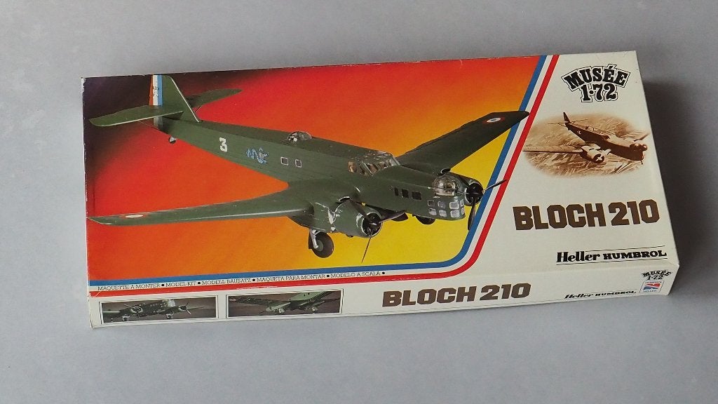 Heller 1/72 Bloch 210, Hobby en Vrije tijd, Modelbouw | Vliegtuigen en Helikopters, 1:72 tot 1:144, Ophalen of Verzenden, Zo goed als nieuw