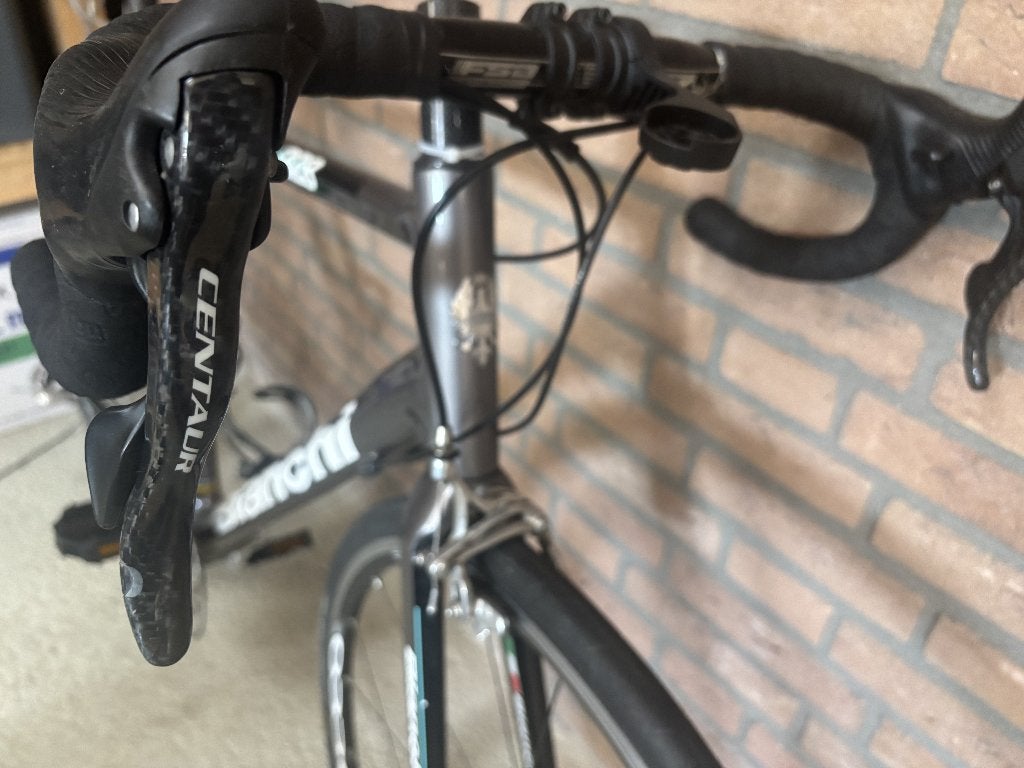 Bianchi Carbon racefiets Mono Q-Tech 928 maat 57, 28 inch, Gebruikt, Carbon, Heren