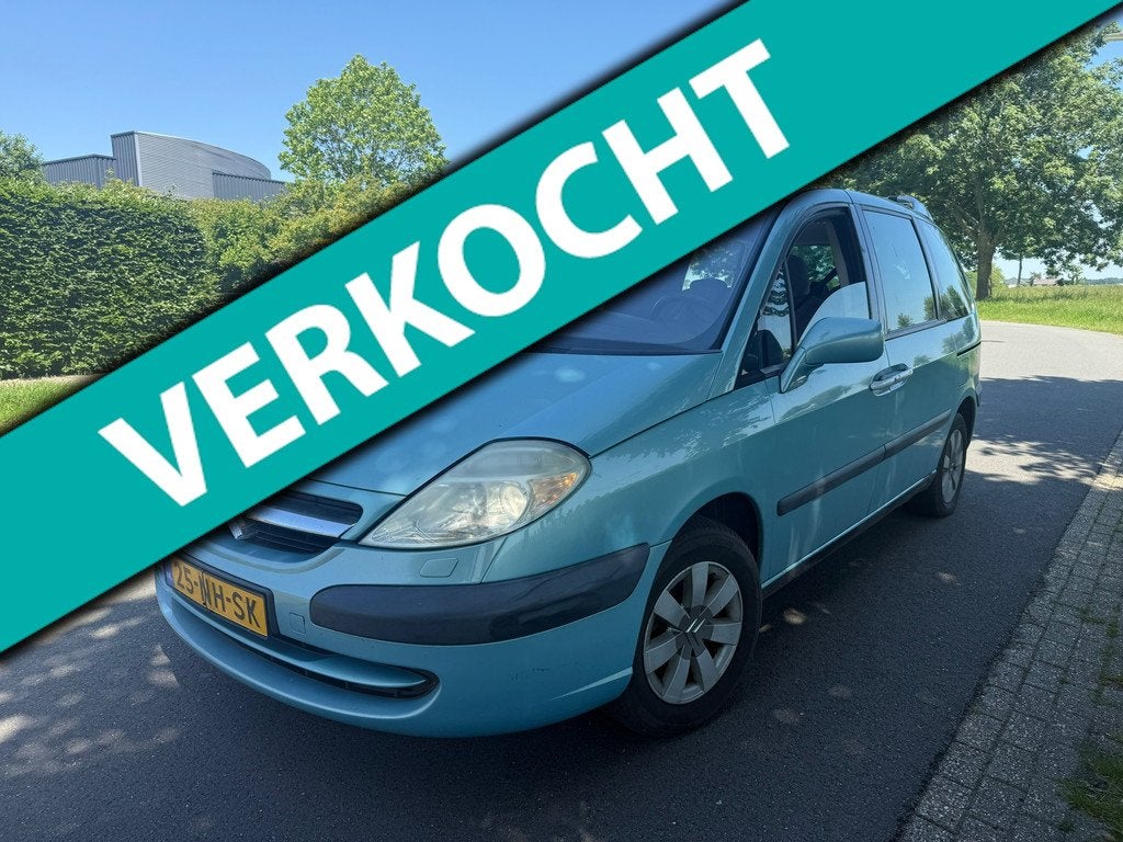 Citroen C8 2.0-16V Ligne Ambiance 7 PERS., Auto's, Blauw, Bedrijf, 93 €/maand, Euro 3