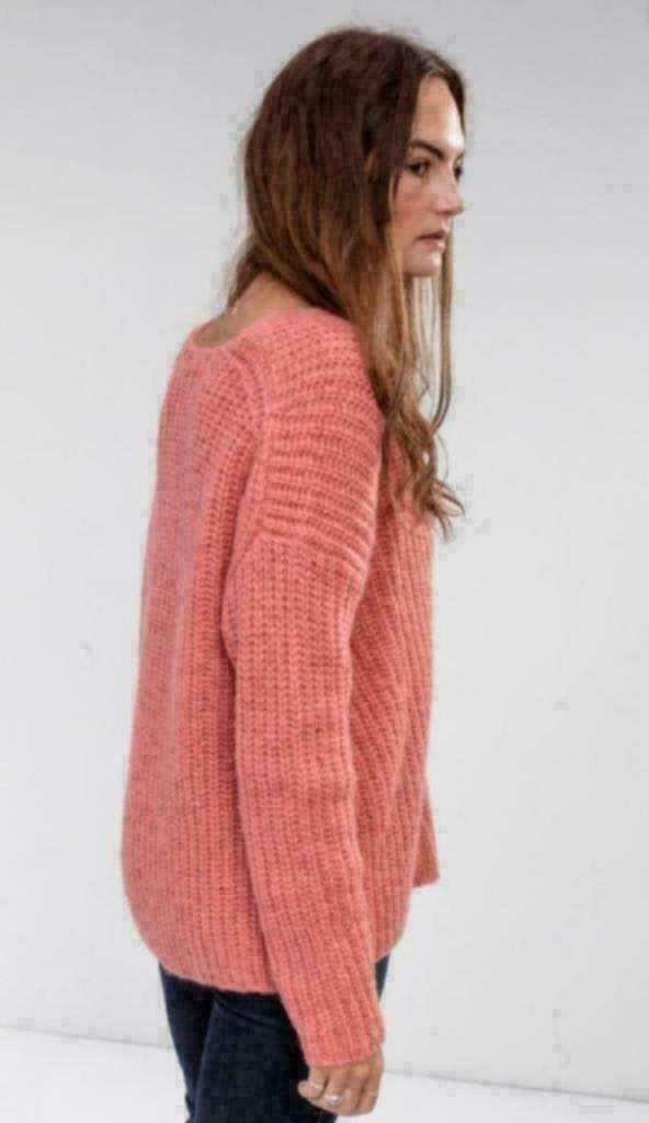 NIEUWE trui Drykorn mt XS/S/M alpacamix np € 169 rose/terra, Kleding | Dames, Truien en Vesten, Drykorn, Verzenden, Nieuw, Roze