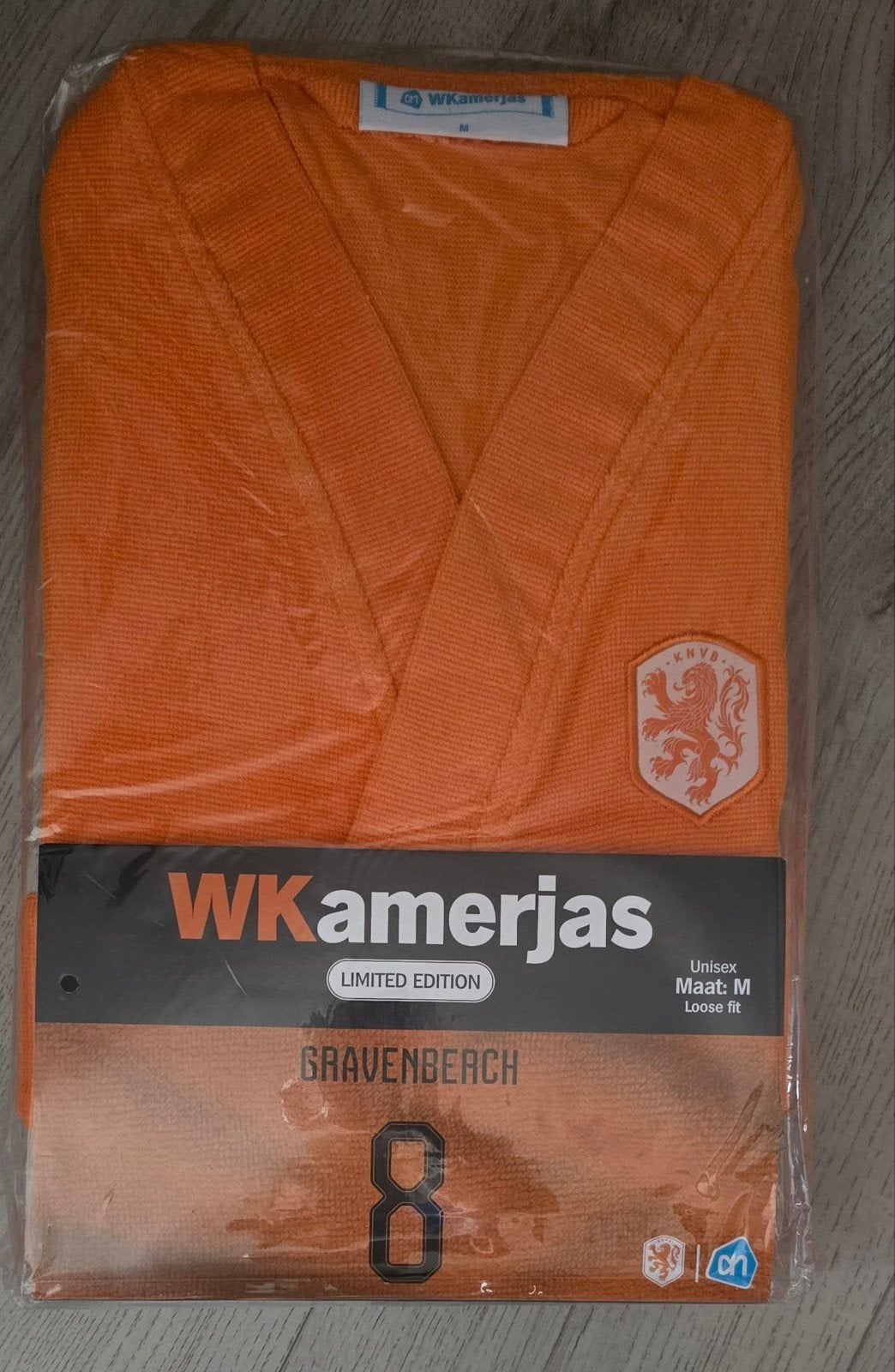 Ah Nieuwe wk kamerjas wk badjas gravenberch maat m, Verzamelen, Albert Heijn, Ophalen of Verzenden