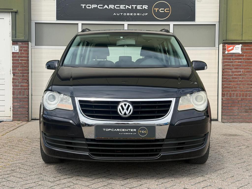 Volkswagen Touran 1.4 TSI Optive/AIRCO/CRUISE/TREKH/APK/NAP, Gebruikt, 4 cilinders, Zwart, Origineel Nederlands