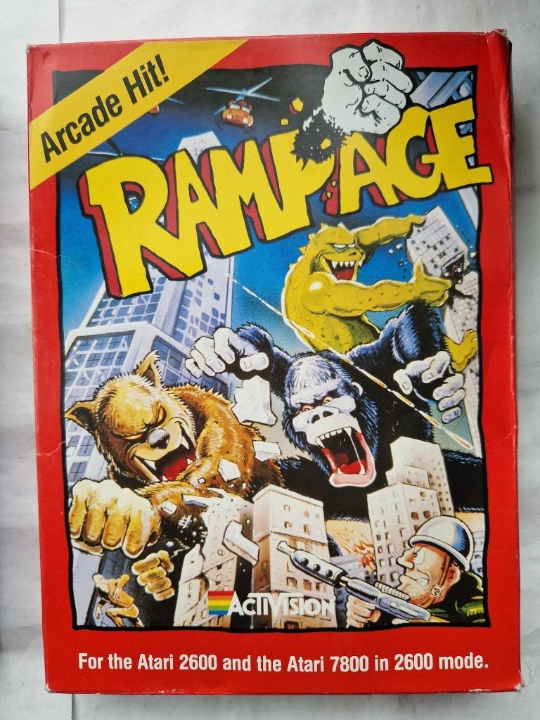 RAMPAGE, Gebruikt, 1 speler, Racen en Vliegen, Ophalen of Verzenden