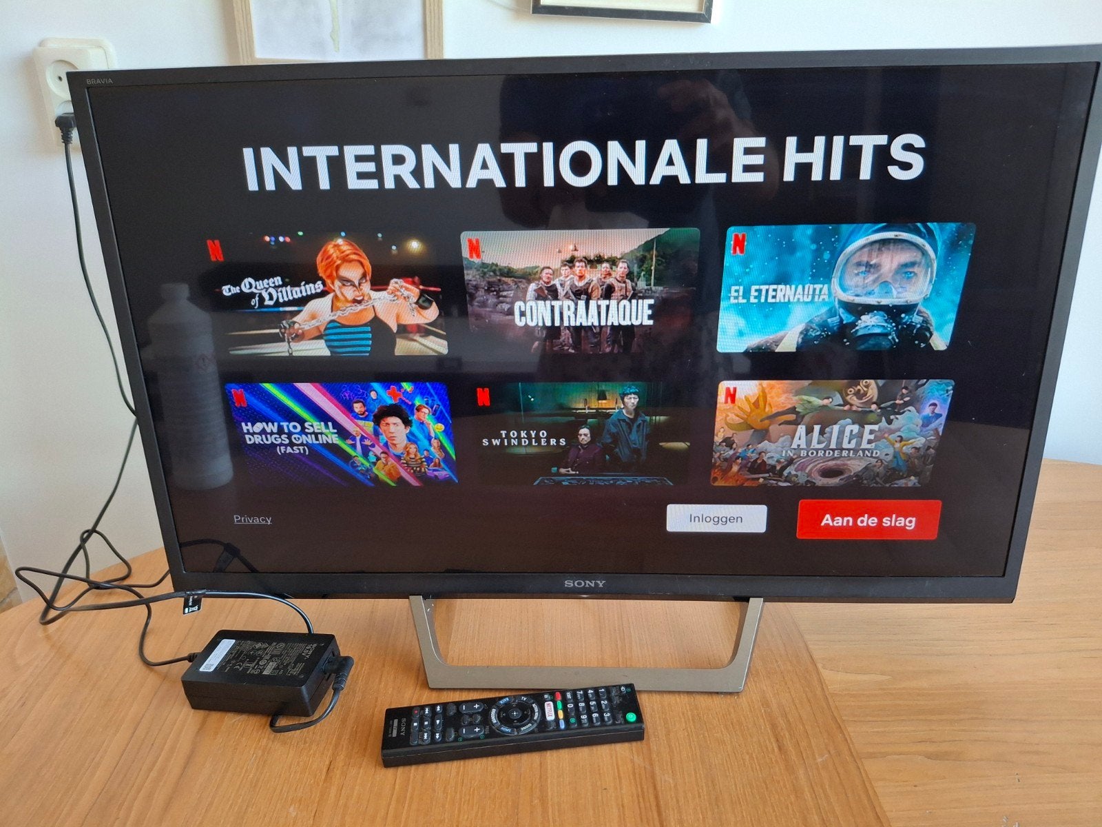 HDready 32" Sony smart tv KDL-32WE610 Netflix Youtube, Ophalen, Gebruikt, 50 Hz, HD Ready (720p)