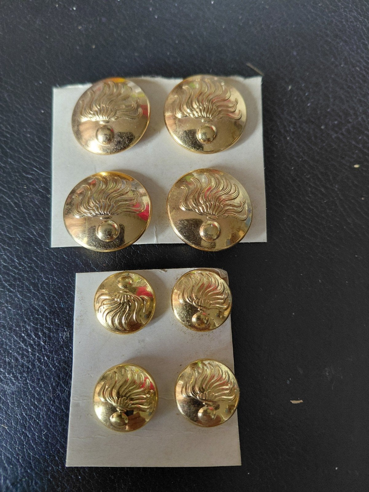 Rijkspolitie goudkleurige knopen, Ophalen of Verzenden, Landmacht, Nederland