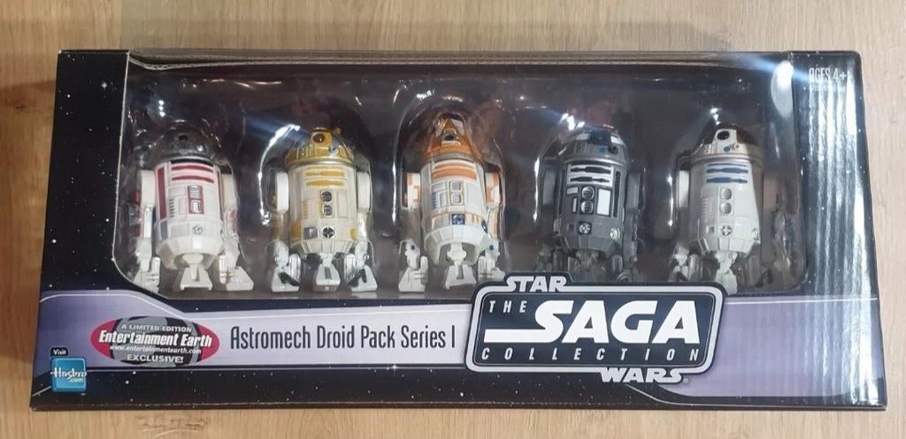 Star Wars The Saga Collection Astromech Droid Pack Series I, Ophalen of Verzenden, Nieuw, Actiefiguurtje