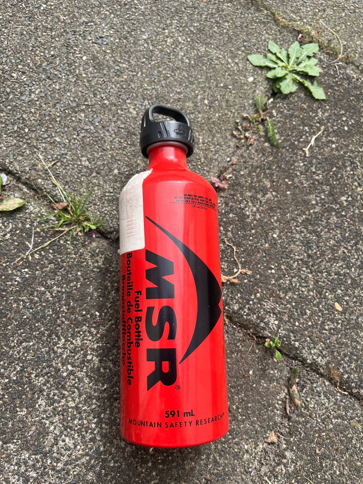 MSR Brandstoffles 591 ml, Caravans en Kamperen, Ophalen of Verzenden, Nieuw