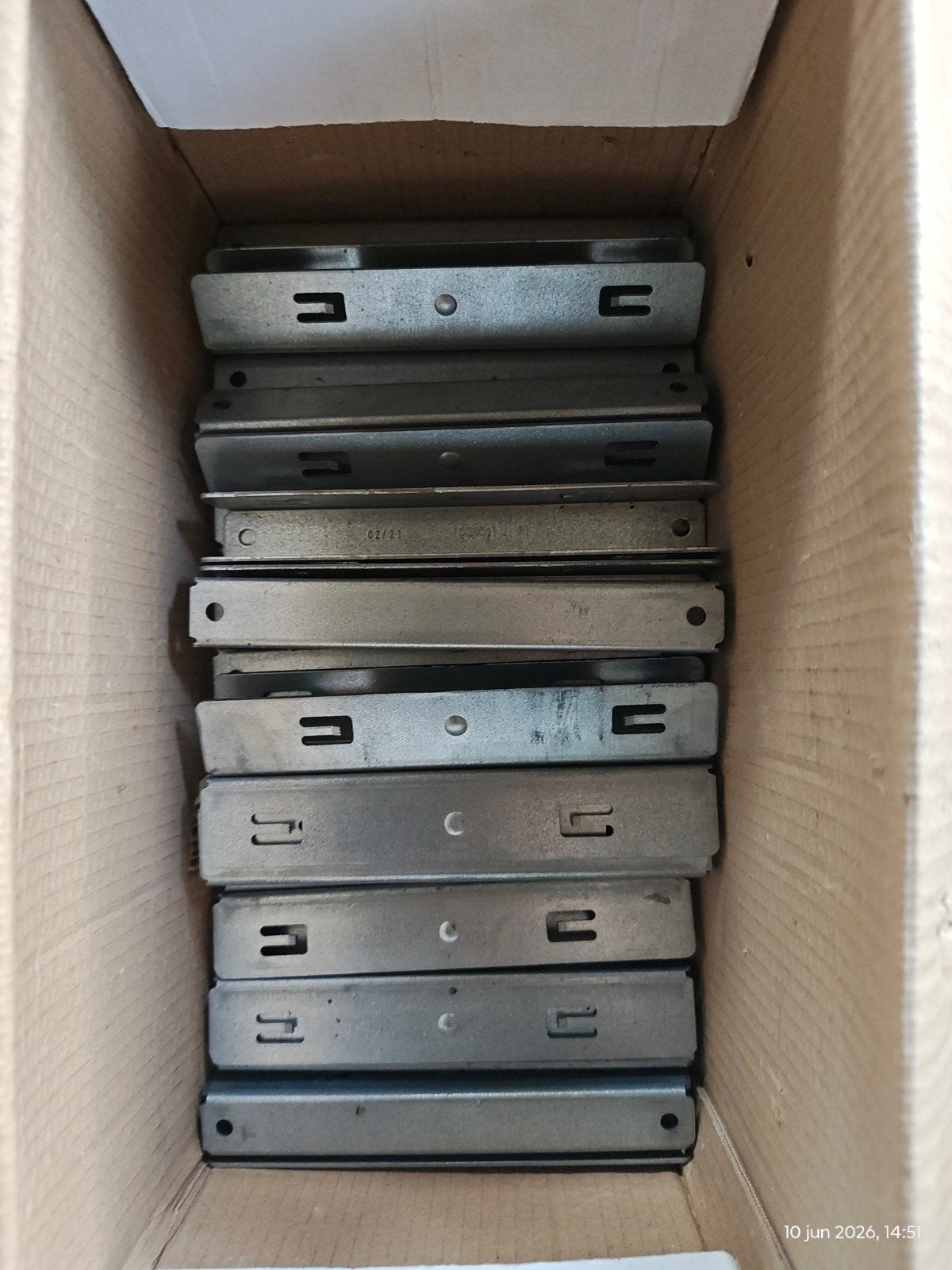 Esdec clickfit evo koppelstuk voor rails 1008061 28stks, Ophalen of Verzenden