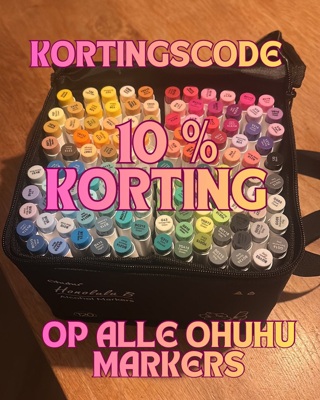 Ohuhu markers, Ophalen of Verzenden, Nieuw, Overige typen