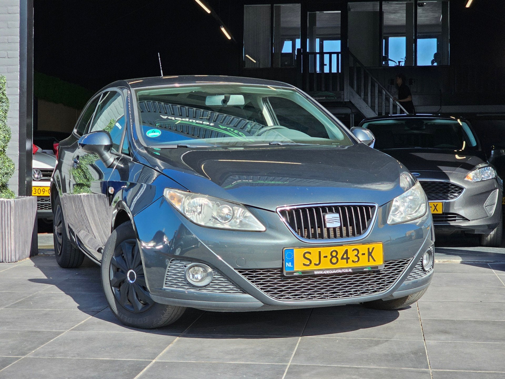 Seat Ibiza 1.4 Style|Airco|El.Ramen|Cruise|AUX|APK, Voorwielaandrijving, Huisgarantie, 4 cilinders, Met garantie (alle)