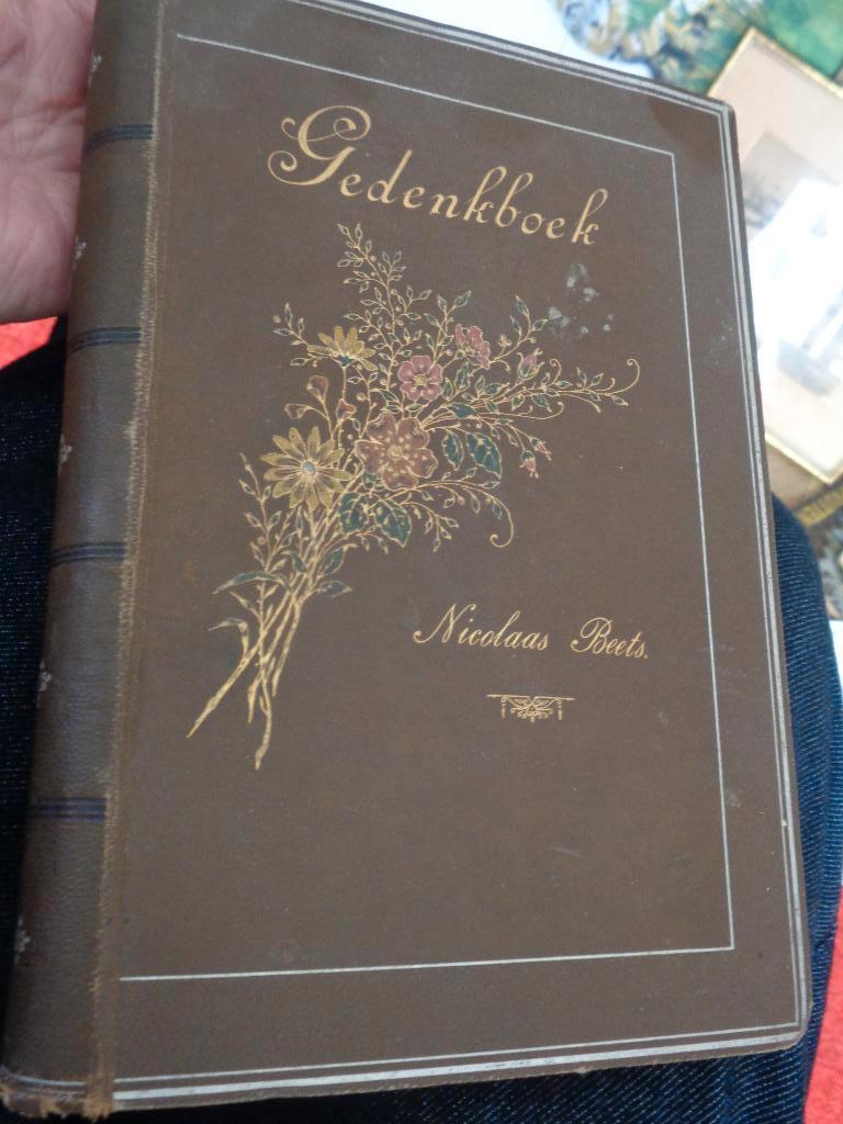 antiek boek ...Gedenkboek   Nicolaas Beets  1885, Antiek en Kunst, Antiek | Boeken en Bijbels, Verzenden