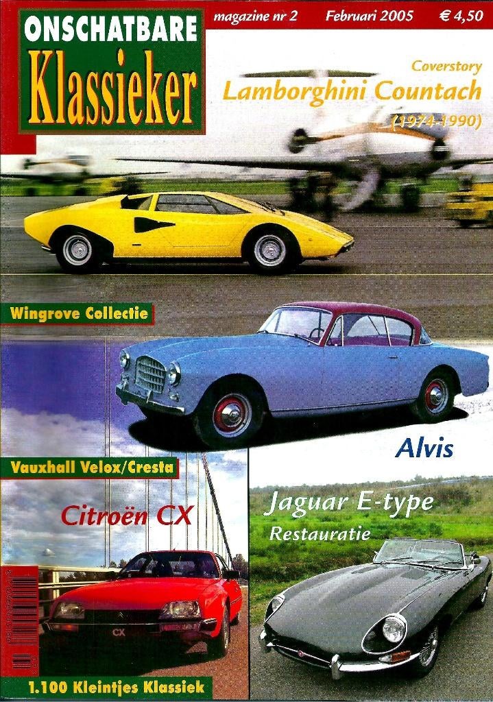 Onschatbare Klassieker Lamborghini Countach 1974-1990, Ophalen of Verzenden, Gelezen, Overige merken