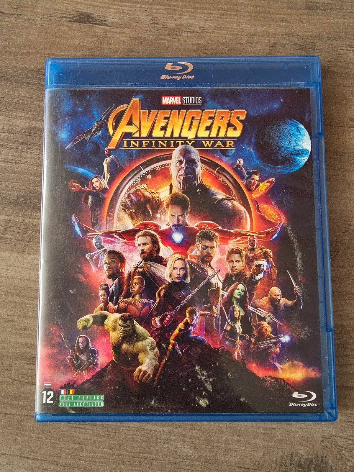 Avengers: Infinity War Blu-ray Disc, Cd's en Dvd's, Blu-ray, Film, Actie, Ophalen of Verzenden, Zo goed als nieuw