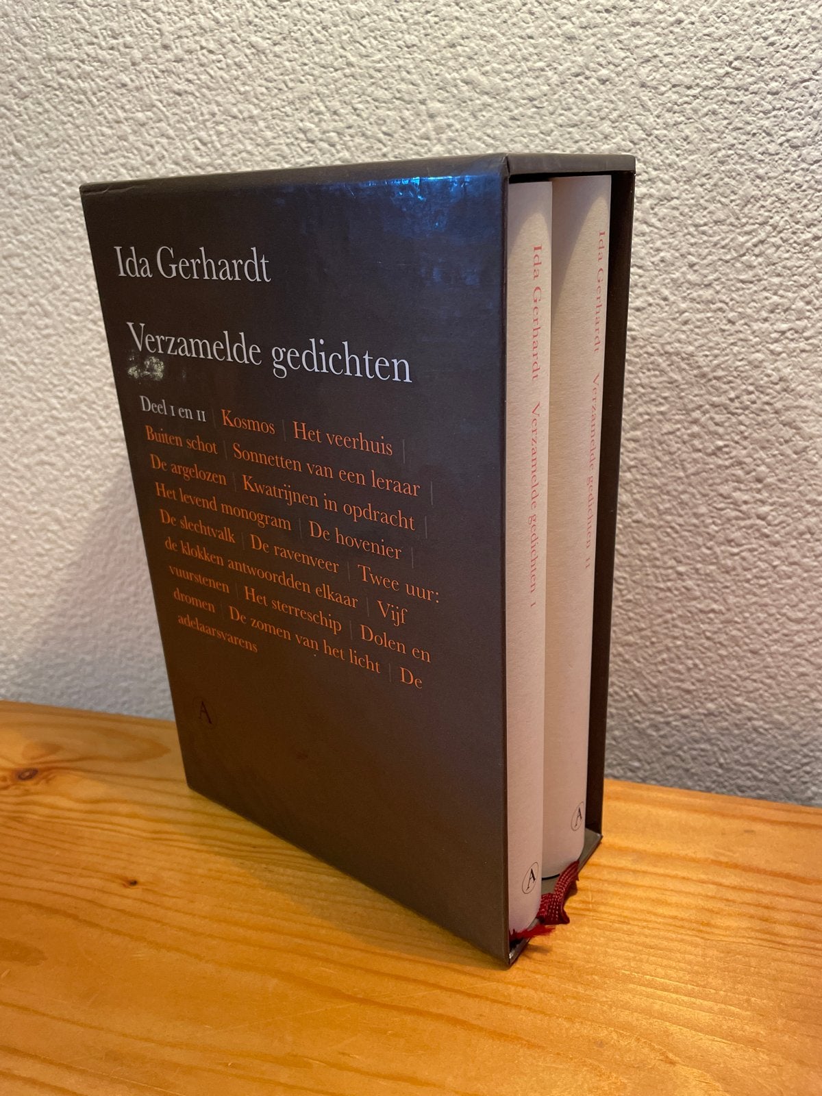 Ida Gerhardt - Verzamelde gedichten (2 delen in cassette), Boeken, Ophalen of Verzenden, Zo goed als nieuw, Eén auteur