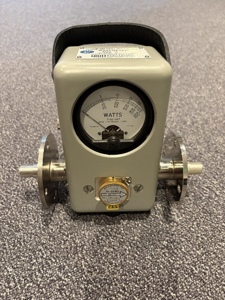 Bird wattmeter 1-5/8 EIA 10 KW Type 43, Ophalen of Verzenden, Gebruikt