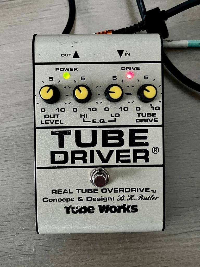 BK Butler Tube Driver 911 (vintage 1998 met Ultron SQ ECC81), Muziek en Instrumenten, Effecten, Ophalen, Gebruikt, Distortion, Overdrive of Fuzz