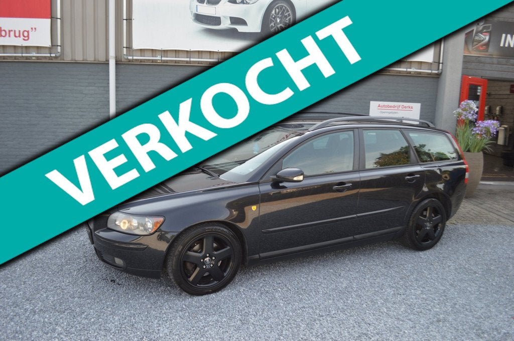 Volvo V50 2.4i Summum Automaat Airco 5Drs Trekhaak, Auto's, Volvo, Bedrijf, Te koop, V50, ABS, Airbags, Airconditioning, Alarm