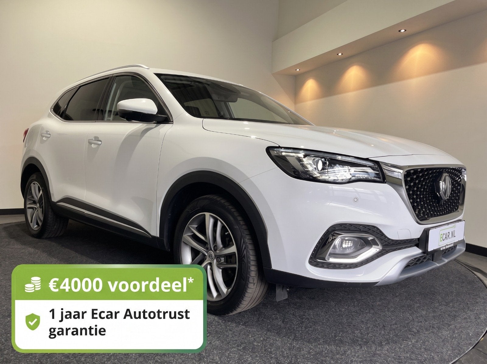 MG EHS 1.5 TGDI Luxury | Tot € 4.000 klantvoordeel* | 360, Auto's, Gebruikt, 4 cilinders, Wit, Bedrijf