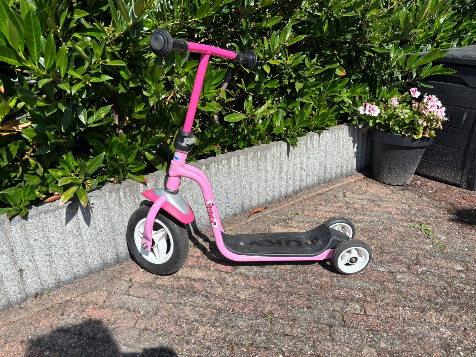 Puky roze step, Fietsen en Brommers, Steps, Ophalen, Gebruikt, Gewone step
