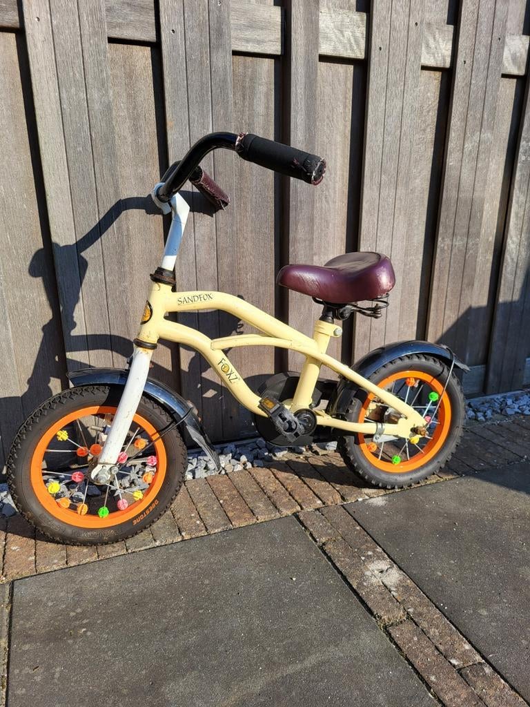 12 inch fiets, Fietsen en Brommers, Fietsen | Kinderfietsjes, Ophalen, Terugtraprem, Minder dan 16 inch, Gebruikt