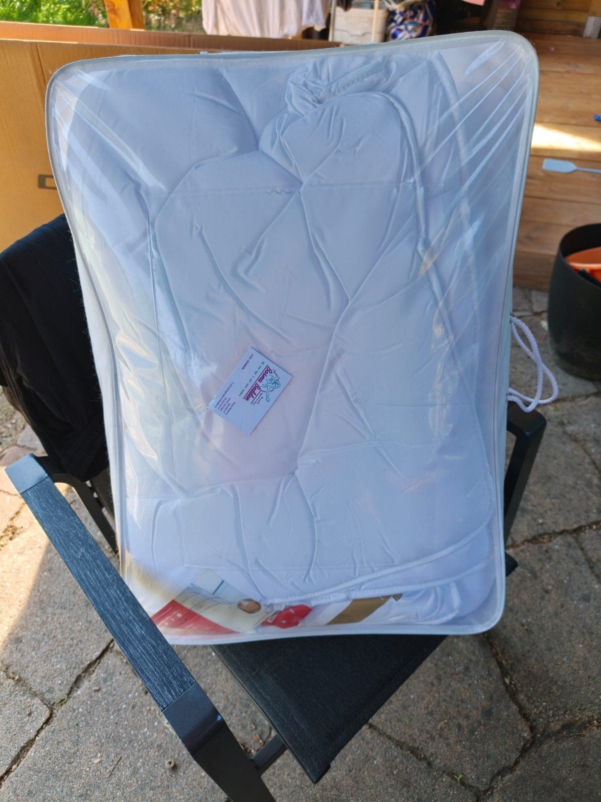 Nieuw in verpakking Dacron Microfibre dekbed 140x200/220, Ophalen, Eenpersoons, Wit, Nieuw