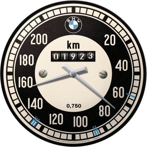 BMW Teller klok reclame wandklok wanddeco decoratie, Ophalen of Verzenden, Nieuw, Auto's