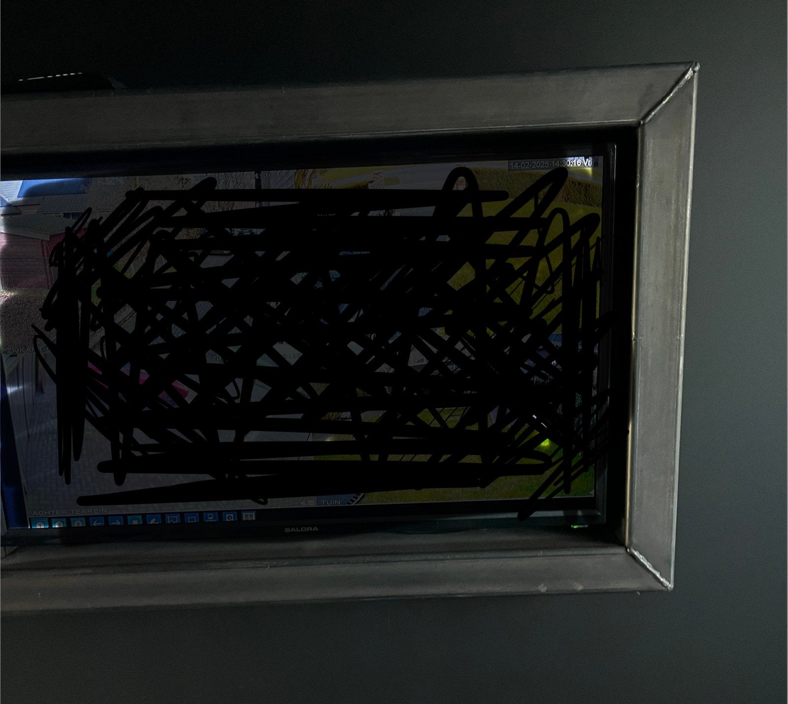 Salora televisie 32LED1500 met metalen ombouw, 50 Hz, 80 tot 100 cm, Ophalen, Overige merken
