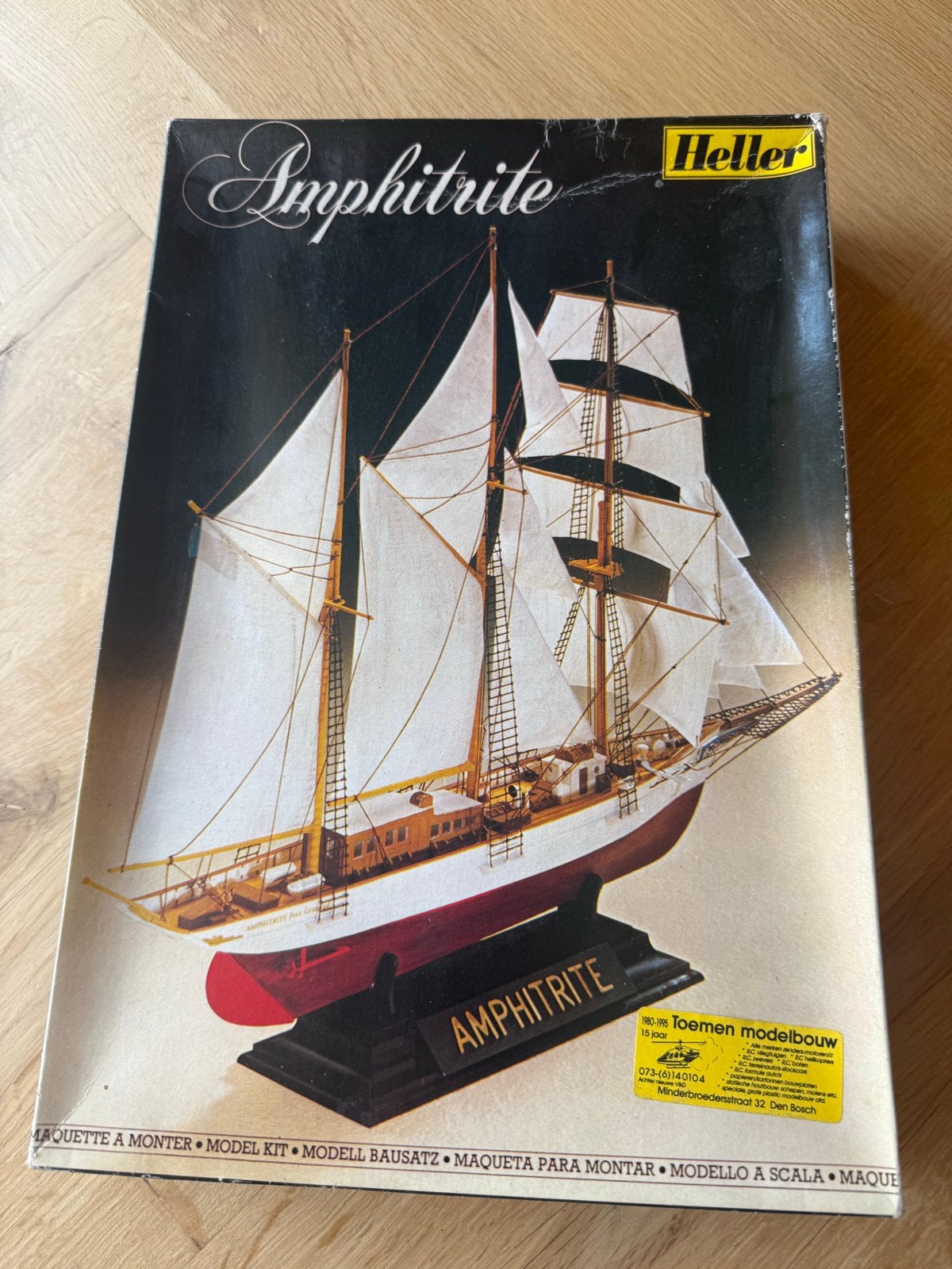 Drie Heller Bouwpakketten: Galion, Amphitrite, HMS Bounty, Ophalen of Verzenden, Zo goed als nieuw, Heller