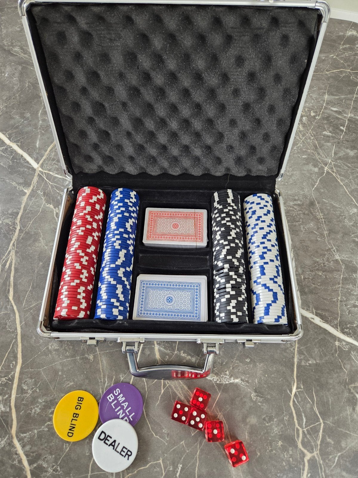 Pokerspel, Ophalen of Verzenden, Zo goed als nieuw