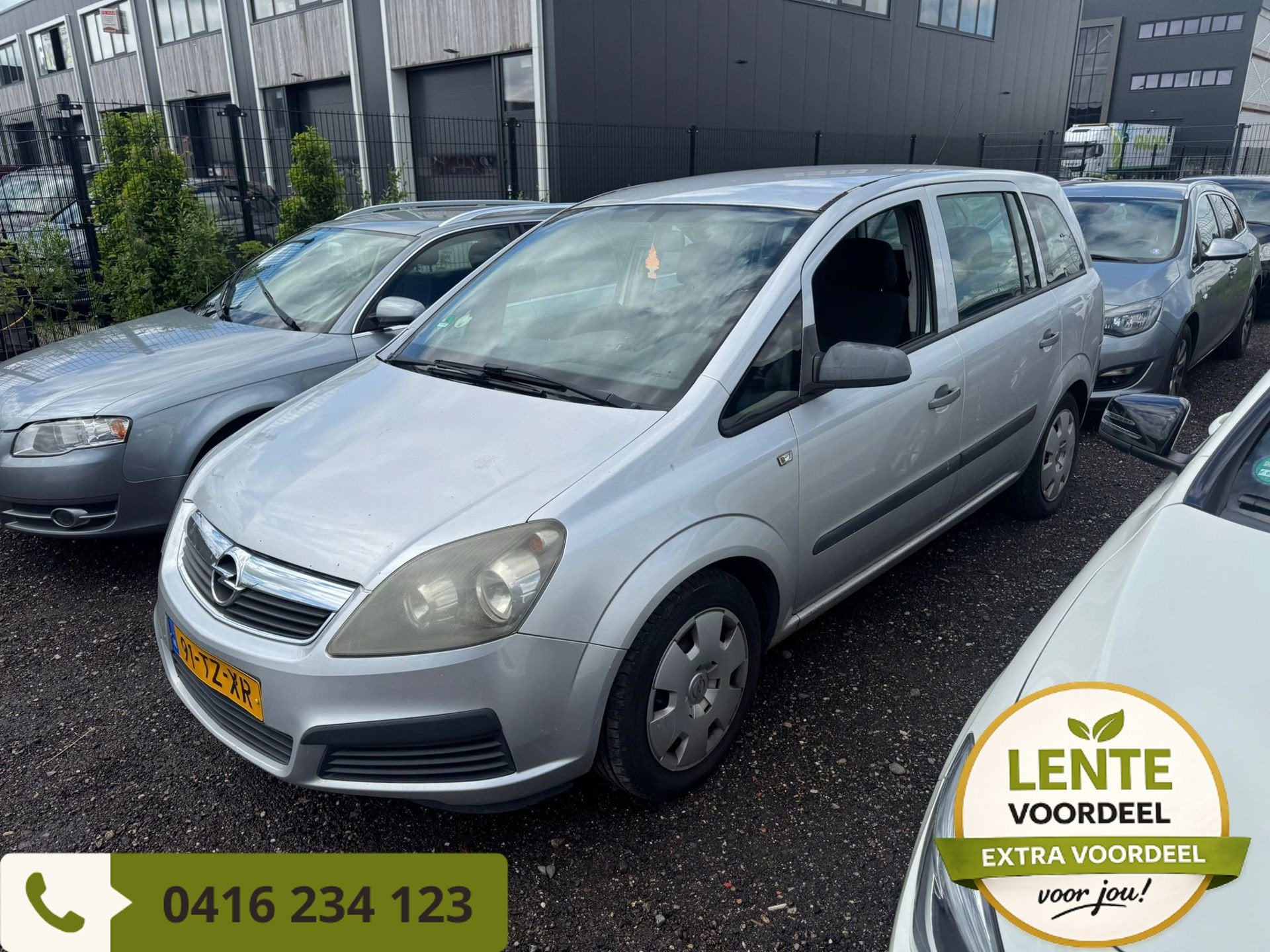 Opel Zafira 1.8 Business|NL AUTO|APK 9-2026|AIRCO|INRUILKOOP, Auto's, Stof, Gebruikt, Zwart, 4 cilinders