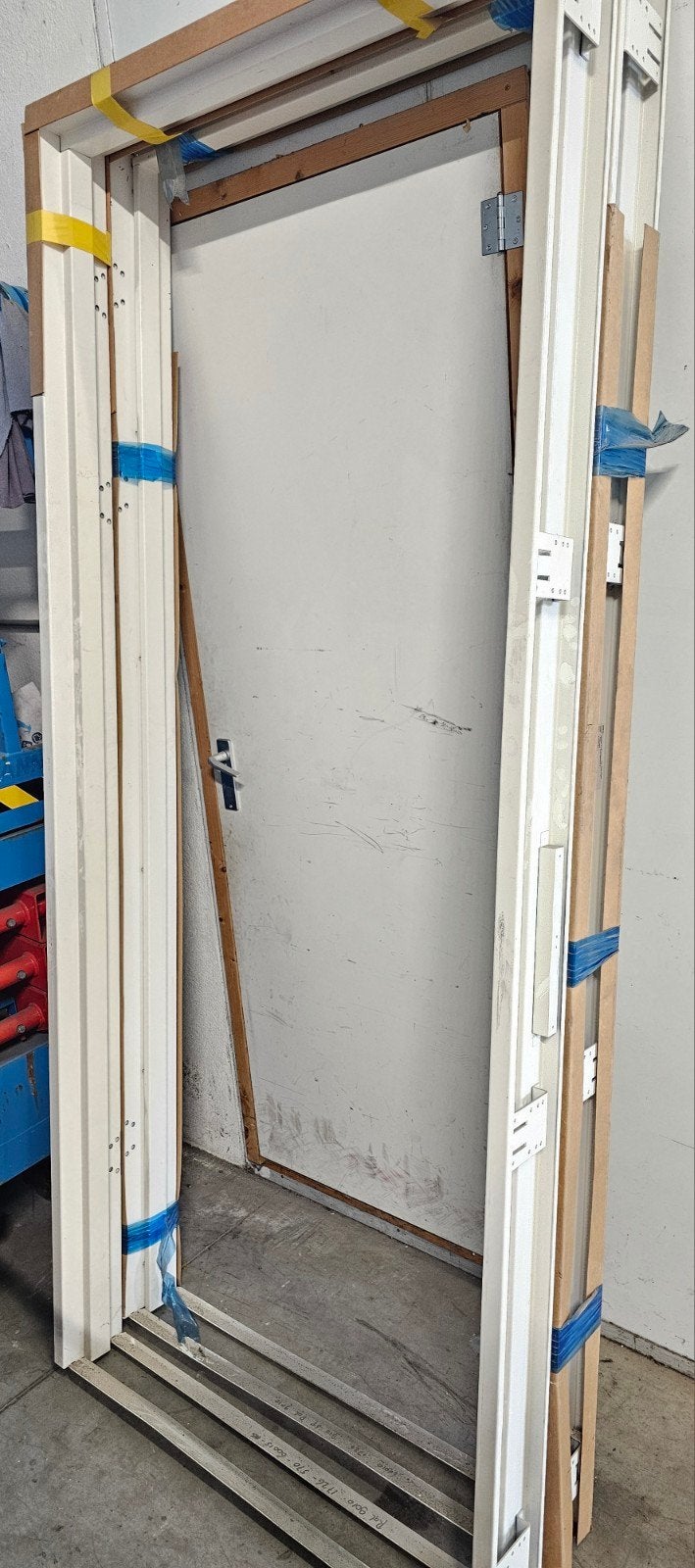 Nieuw deurkozijn, wit, voor binnendeur, Doe-het-zelf en Verbouw, Deuren en Horren, Ophalen of Verzenden