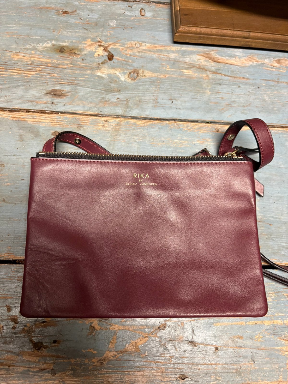 Rika studios leer leder tas nieuw st ster cross vinted, Overige kleuren, Schoudertasje, Rika@hotmail.com, Ophalen of Verzenden