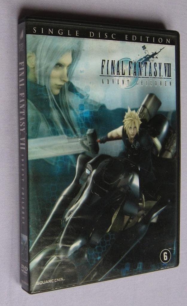 Final Fantasy VII Feature Disc Advent Children (1 DVD), Tekenfilm, Ophalen of Verzenden, Zo goed als nieuw, Alle leeftijden