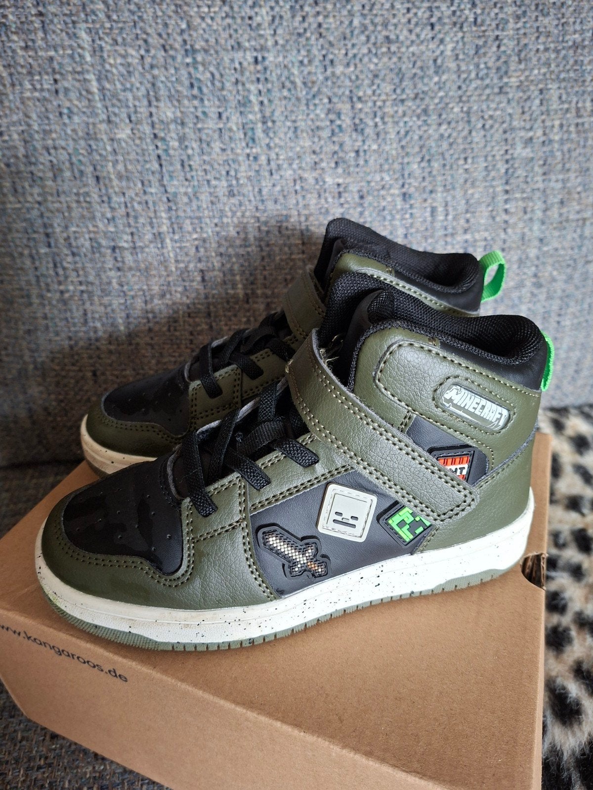Minecraft sneakers NEXT maat 29, Ophalen of Verzenden, Zo goed als nieuw, Jongen, Minecraft