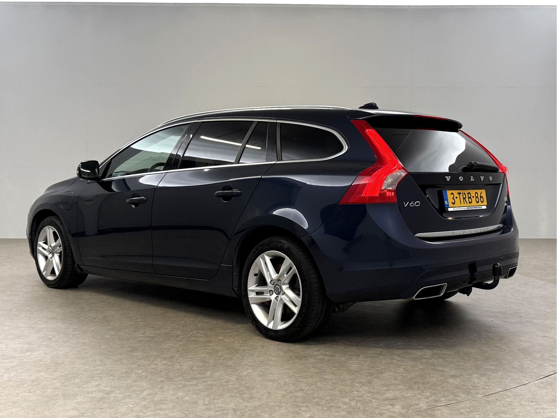 Volvo V60 2.4 D6 AWD Plug-In Hybrid Summum 280PK | Memory |, Auto's, Automaat, Blauw, Overige brandstoffen, Vierwielaandrijving