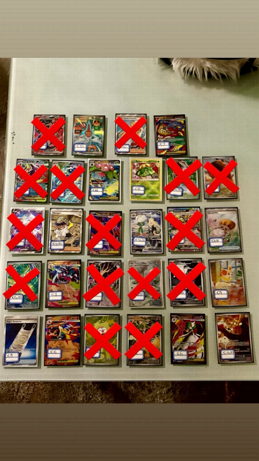 Pokemon kaarten - beschikbaar voor verkoop, Ophalen of Verzenden, Zo goed als nieuw, Meerdere kaarten